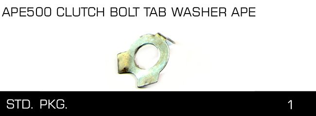 APE500 CLUTCH BOLT TAB WASHER APE